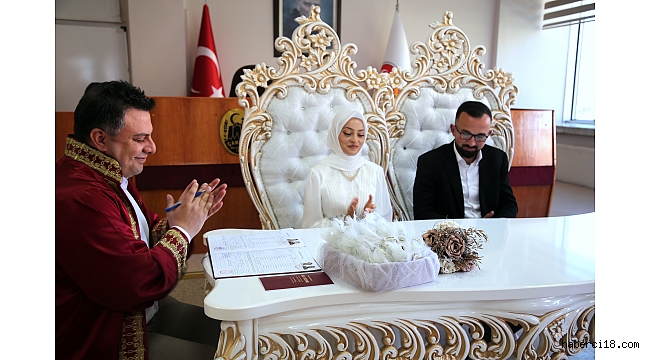 Belediye Nikah Salonunda 05.05.2025 Yoğunluğu