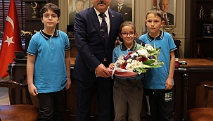 Başkan Esen'e İlköğretim Haftası Ziyareti