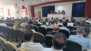 Çankırı'da Okul Müdürleri Sene Başı Toplantısı Yapıldı