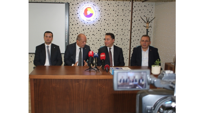 DEVA Partisi Genel Başkanı Ali Babacan Çankırı'da