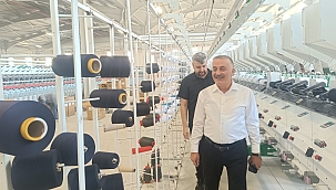 Ilgaz'da 150 Kişi İstihdam Kapasiteli İplik Fabrikası Faaliyete Başladı