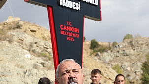 Alternatif Bağlantı Yoluna "Şehit Fırat Yılmaz Çakıroğlu" İsmi Verildi