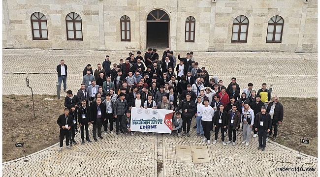 Öğrencilerimiz Maziden Atiye Edirne Kamp Programında