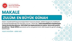 Zulüm: En Büyük Günah