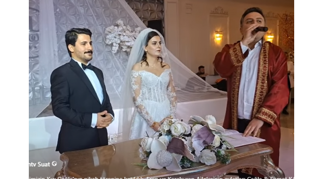 Çağla & Samet Hayatlarını Birleştirdiler