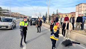 Çankırı'da Bir Servis Minibüsü Yaşlı Adama Çarptı 1 Ölü