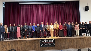 Çerkeş'te 24 Kasım Öğretmenler Günü Coşkuyla Kutlandı