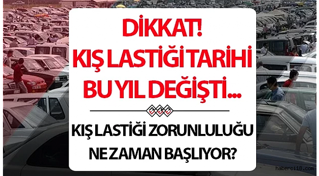 Zorunlu Kış Lastiği Uygulaması Başlıyor