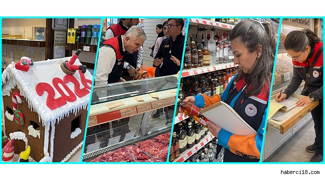 Yılbaşı Öncesi Gıda Denetimleri Artırıldı