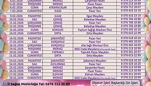 Gezici Mamografi Aracı Şubat Ayı Boyunca İl Merkezi ve İlçelerde Hizmet Verecek