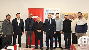Ülkü Ocakları Çankırı İl Başkanı Şükrü Kurt Çankırı Basını İle Bir Araya Geldi