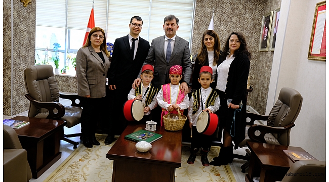 Minik Yüreklerden Anlamlı Ziyaret