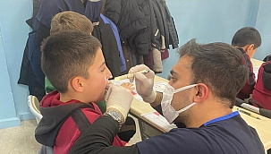 Öğrencilere Ağız ve Diş Sağlığı Taraması