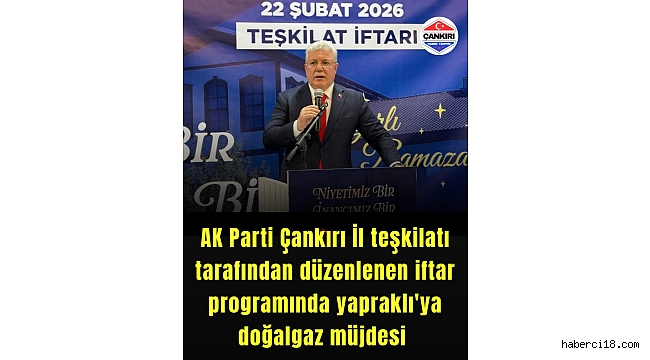 Yapraklıya Doğalgaz Müjdesi