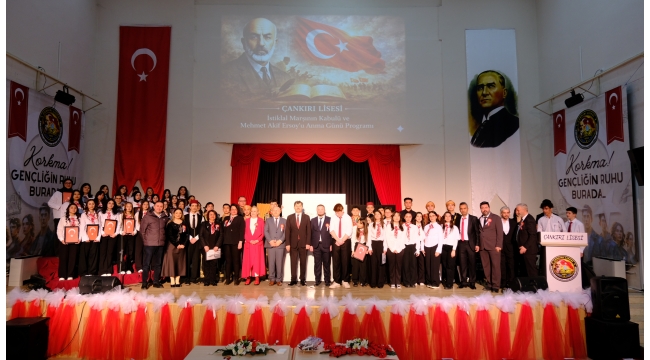 İstiklal Marşı'nın Kabulü ve Mehmet Akif Ersoy'u Anma Günü Programı Düzenlendi