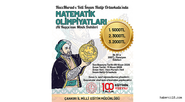 4.Sınıf Matematik Olimpiyatı Başvuruları Başladı