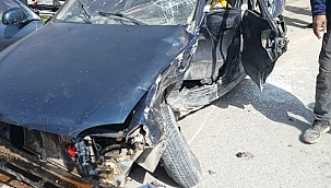 Çankırı- Ankara Karayolu Hisarcıkkayı Köyü Kavşağında Trafik Kazası 4 Yaralı