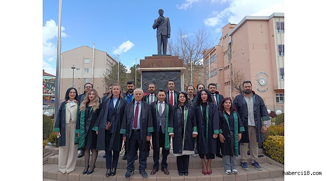Çankırı'da 5 Nisan Avukatlar Günü Törenle Kutlandı
