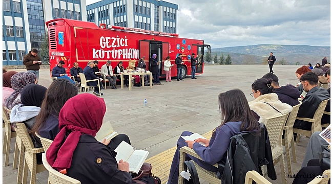 Çankırı'da Kitap Sevgisi Kampüse Taştı