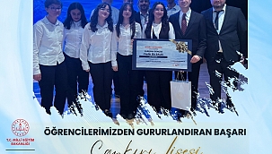 Çankırı Lisesi Öğrencilerinden Gururlandıran Sahne Başarısı