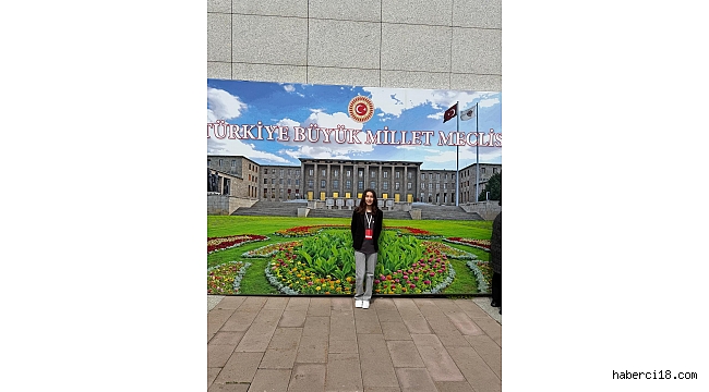 Mehmetçik Ortaokulu Öğrencisi Fatma Rana Gökçe Çankırı'yı Temsil Etti