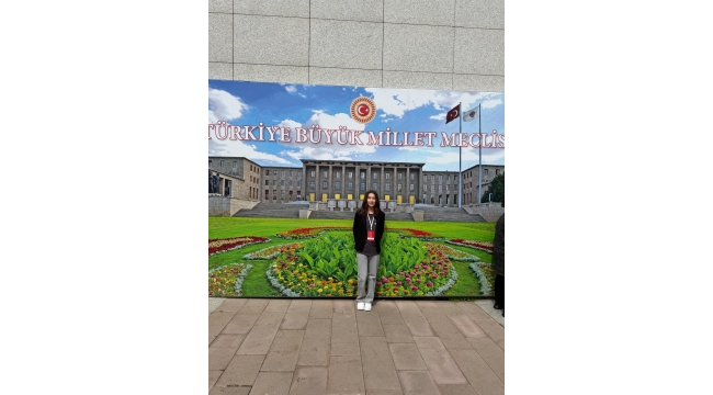 Mehmetçik Ortaokulu Öğrencisi Fatma Rana Gökçe Çankırı'yı Temsil Etti