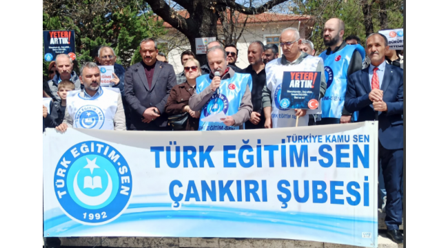Türk Eğitim-Sen Basın Açıklaması