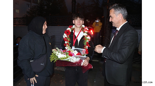 Berkay Gün'e Muhteşem Karşılama