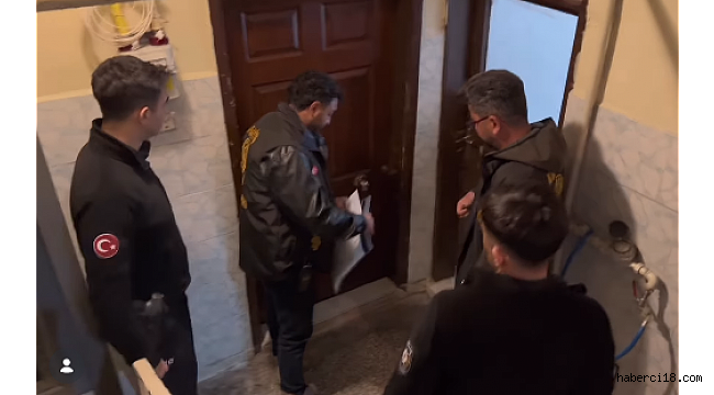 Çankırı'da Fuhuş Operasyonu