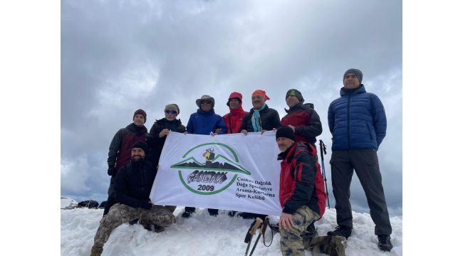 Çankırı Dağcılık Spor Kulübü'nden Anlamlı Tırmanış