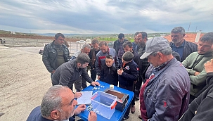 Çankırı Damızlık Koyun Keçi Yetiştiriciler Birliği Koç Dağıttı