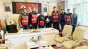 Çankırı Motosiklet Derneğinden Korgun Belediyesine Ziyaret