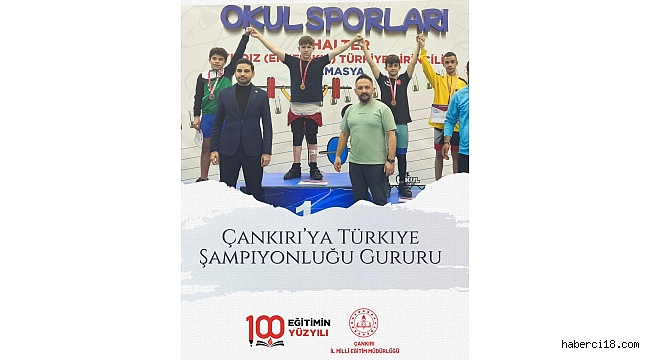 Çankırı'ya Türkiye Şampiyonluğu Gururu
