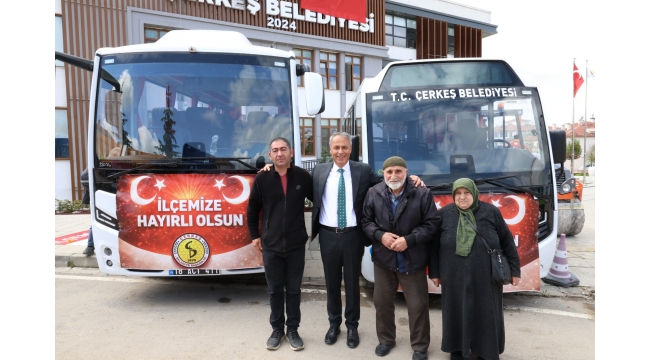 Çerkeş Belediyesi Araç Filosunu Güçlendirdi