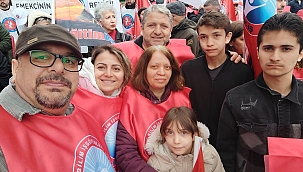 Eğitim-İş'ten 1 Mayıs Basın Açıklaması