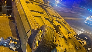 Ankara Yolu Terminal Kavşağı İlerisinde Trafik Kazası 5 Yaralı
