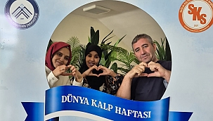 ÇAKÜ'de 29 Eylül Dünya Kalp Günü Farkındalık Etkinliği
