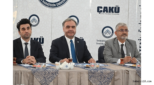 ÇAKÜ'de Üniversite-Sanayi İş Birliği İçin Ortak Gelecek Masaya Yatırıldı