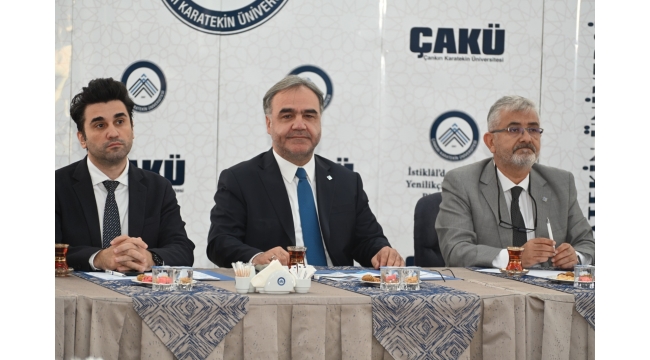 ÇAKÜ'de Üniversite-Sanayi İş Birliği İçin Ortak Gelecek Masaya Yatırıldı