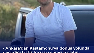 Çankırı Aşağıpelitözü Köyü DGM Kavşağında Trafik Kazası 1 Ölü 2 Yaralı