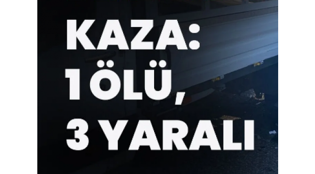Ilgaz İndağı Mevkiinde Trafik Kazası 1 Ölü 3 Yaralı