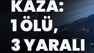 Ilgaz İndağı Mevkiinde Trafik Kazası 1 Ölü 3 Yaralı