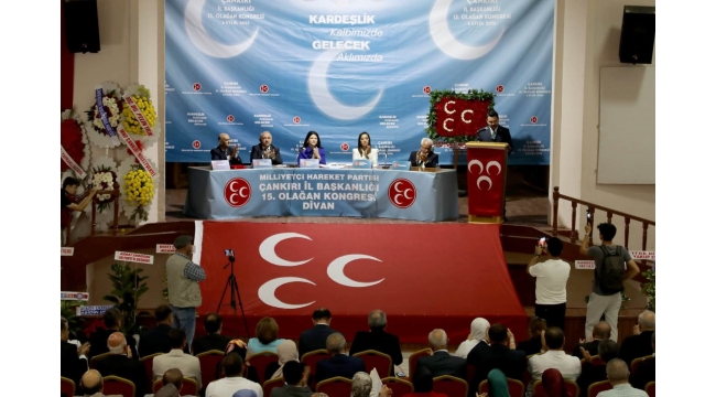 MHP Çankırı İl Başkanlığı Av. Mehmet Fatih Kaya İle Yola Devam Kararı Aldı