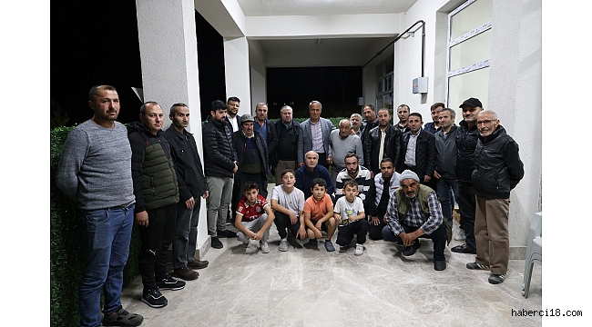 Başkan Hasan Sopacı Mahalle Buluşmalarını Sürdürüyor