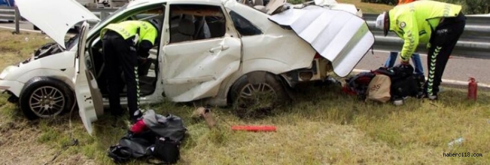 Çerkeş İlçesinde Meydana Gelen İki Ayrı Trafik Kazasında 8 Yaralı 2 Ölü